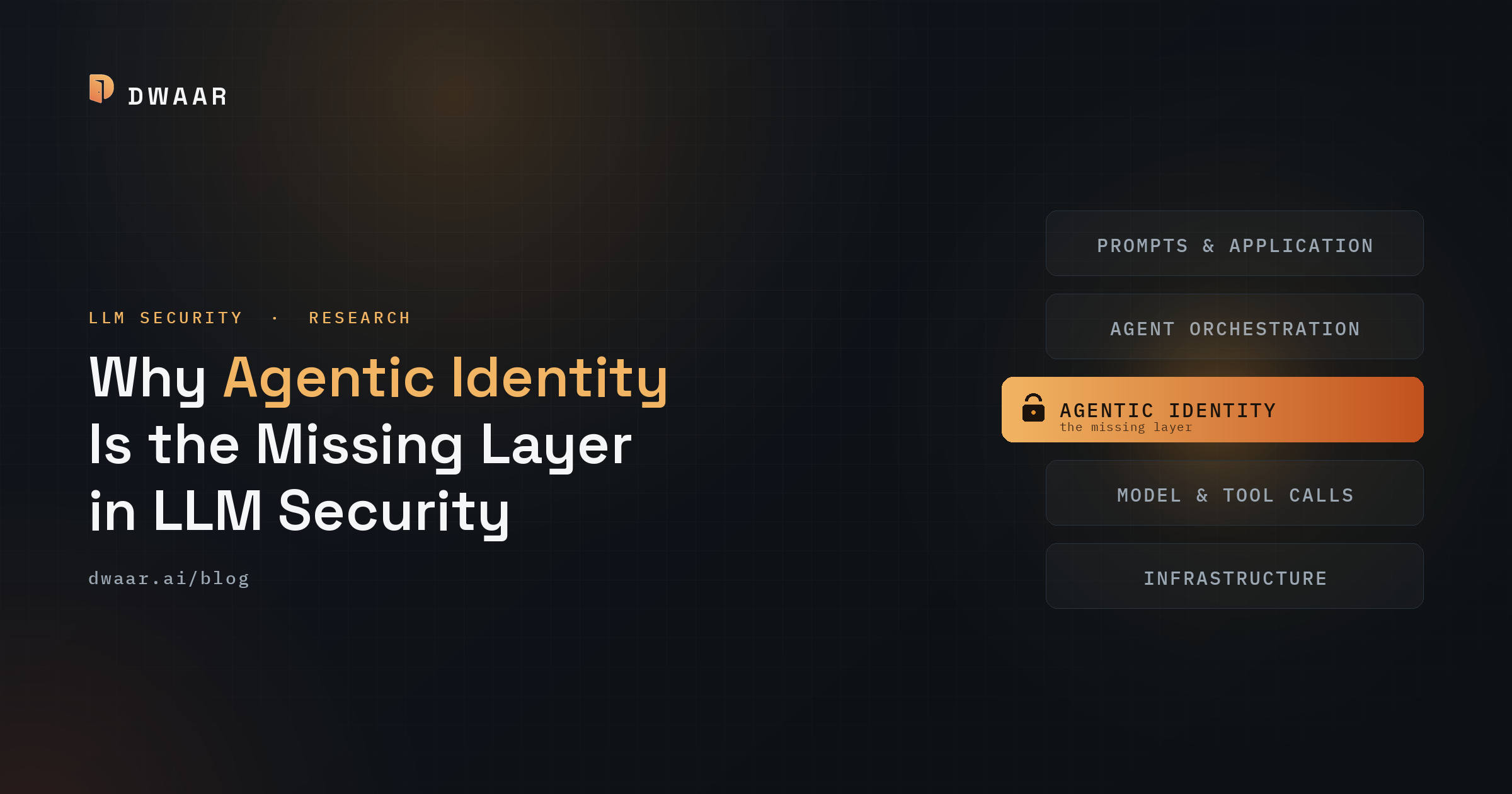 Why Agentic Identity Is the Missing Layer in LLM Security?